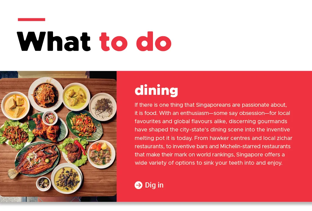 Dining in Singapore